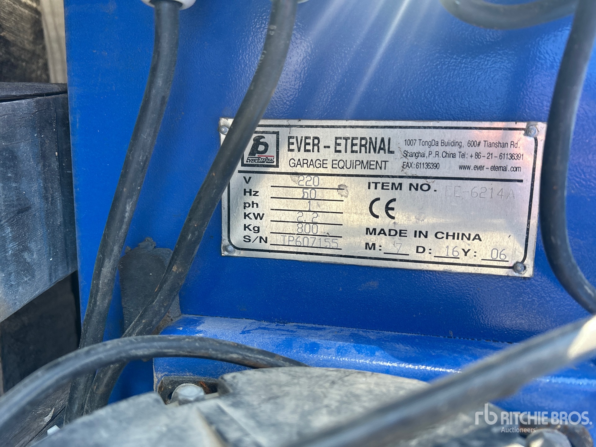 General Appearance with Numero seriale/numero d’identificazione del veicolo (VIN)