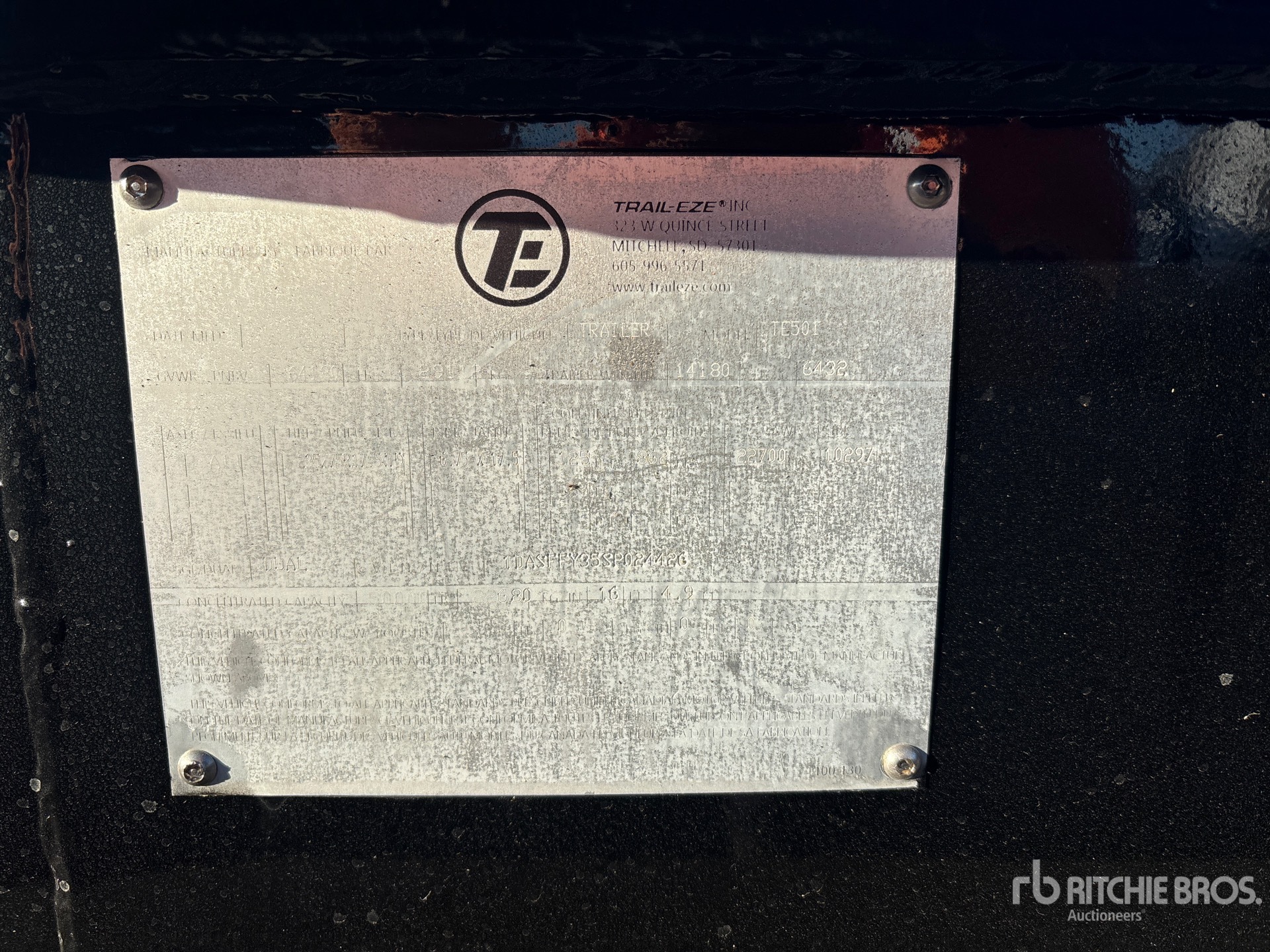 General Appearance with Seriennummer / FIN