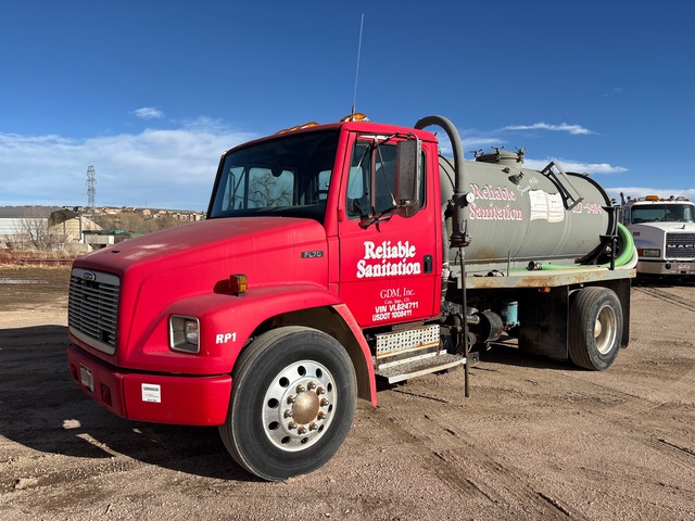1997 Freightliner FL70 4x2 Vacuum Tanker Truck