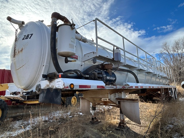 2012 Gallegos 130 bbl T/A Vacuum Tanker Trailer