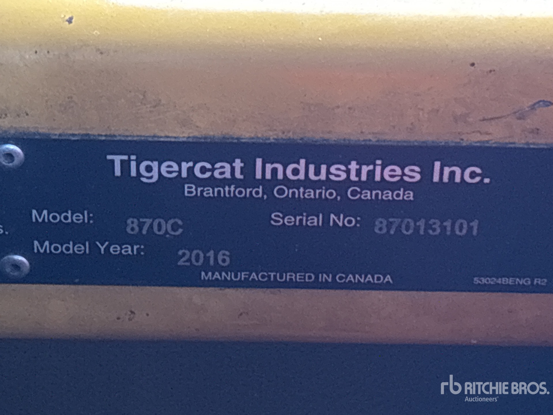 General Appearance with Numéro de série/Numéro d'identification du véhicule automobile