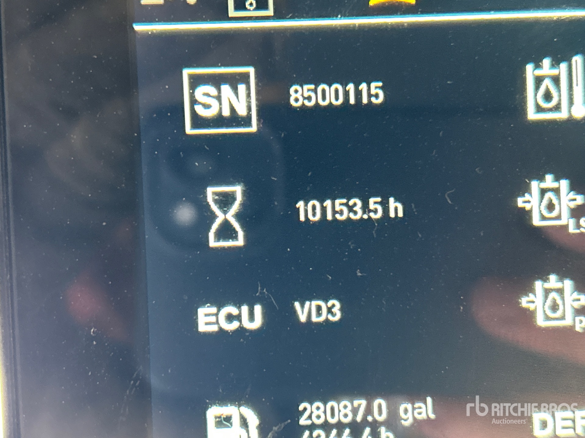 General Appearance with Hour Meter / Odometer