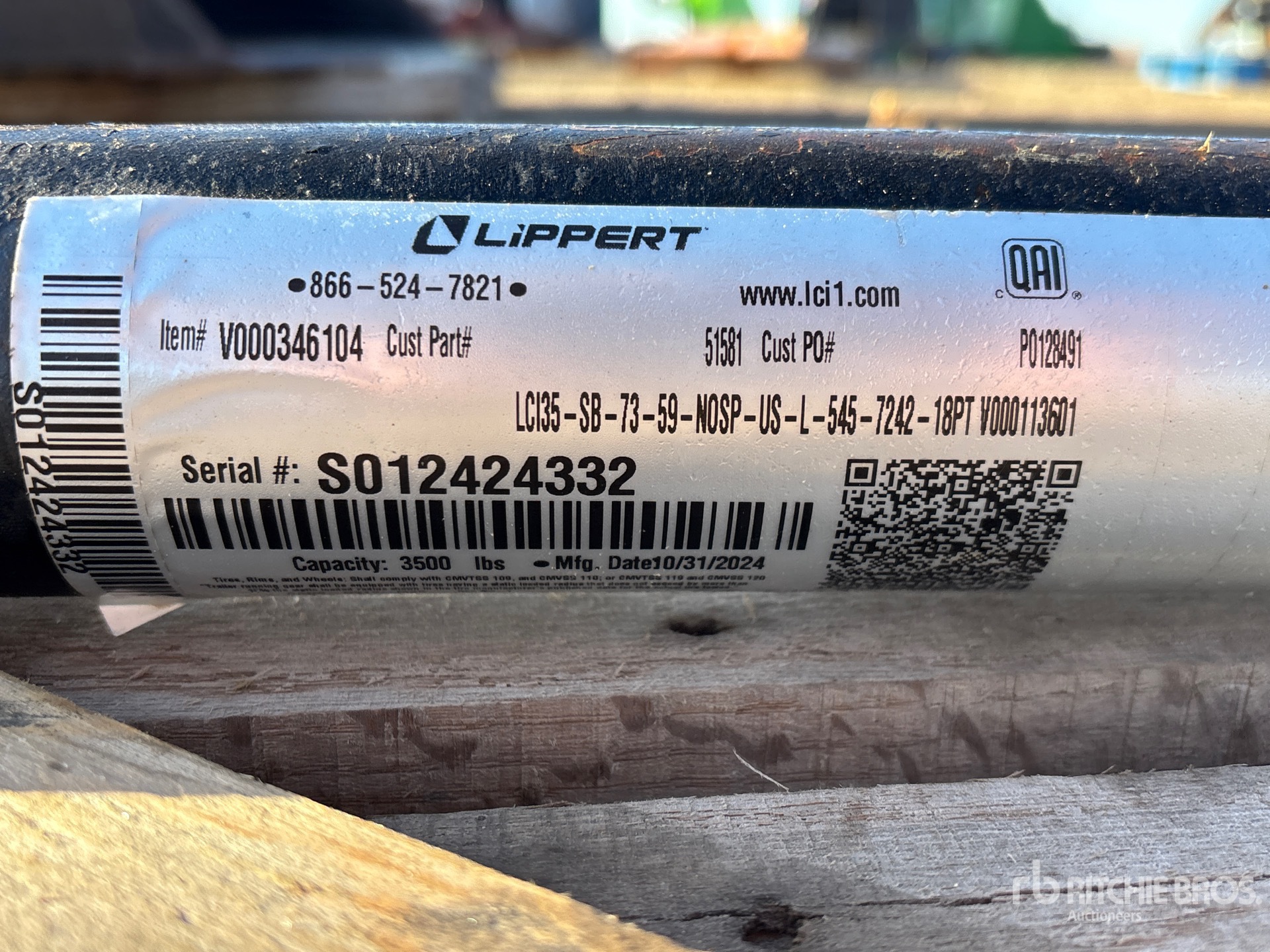 General Appearance with Numero seriale/numero d’identificazione del veicolo (VIN)