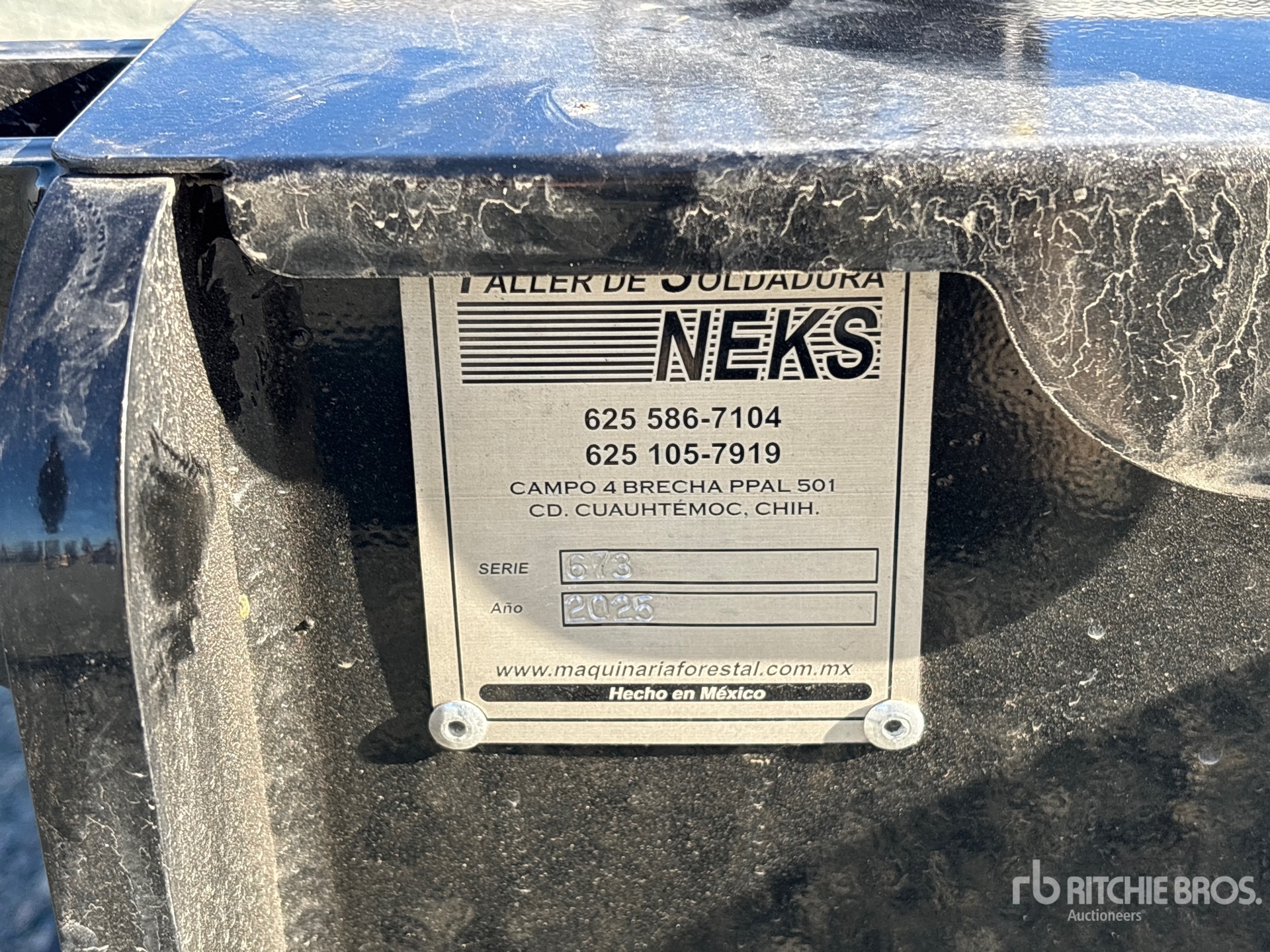 General Appearance with N.º de serie/VIN