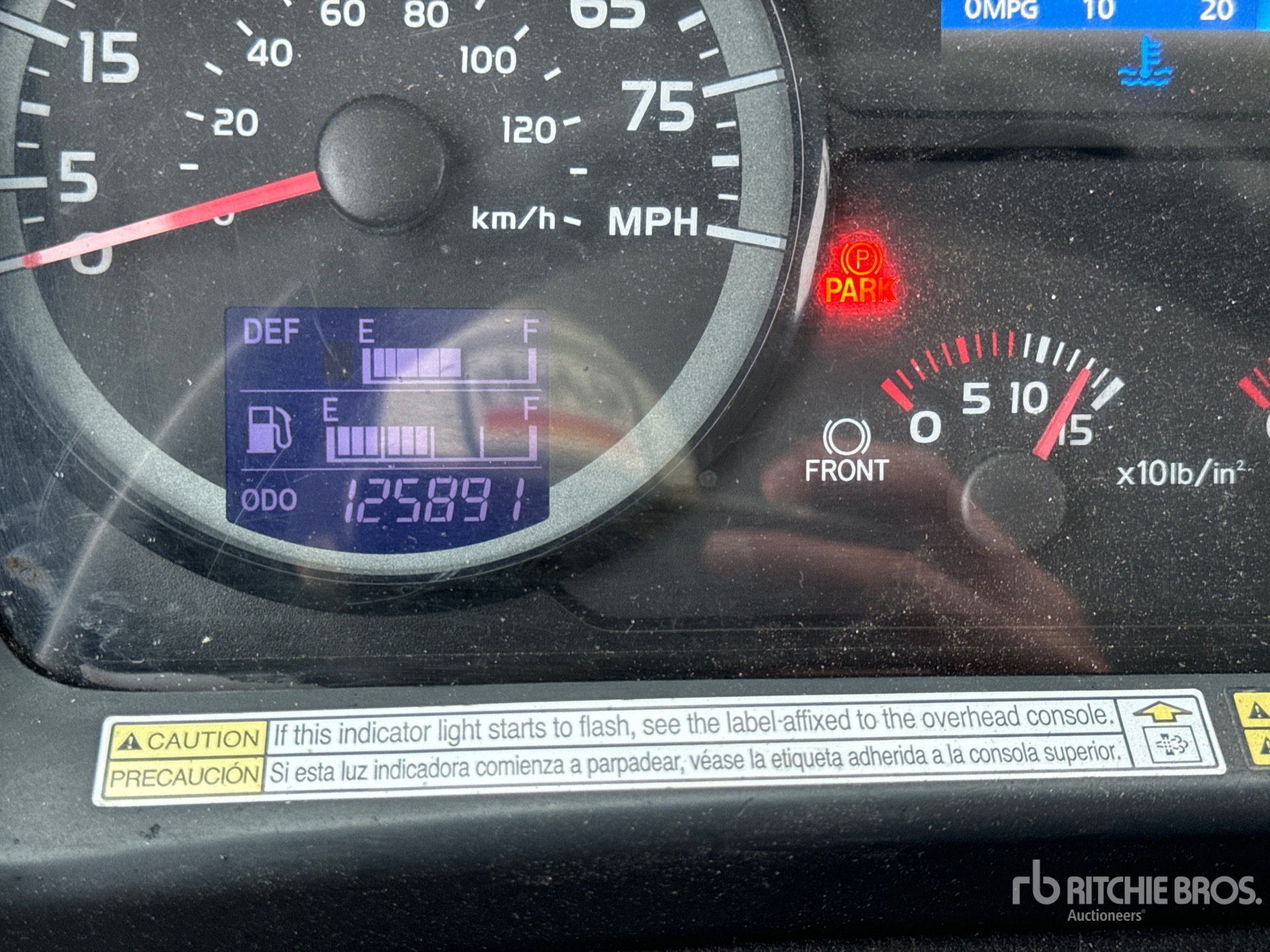 General Appearance with Hour Meter / Odometer