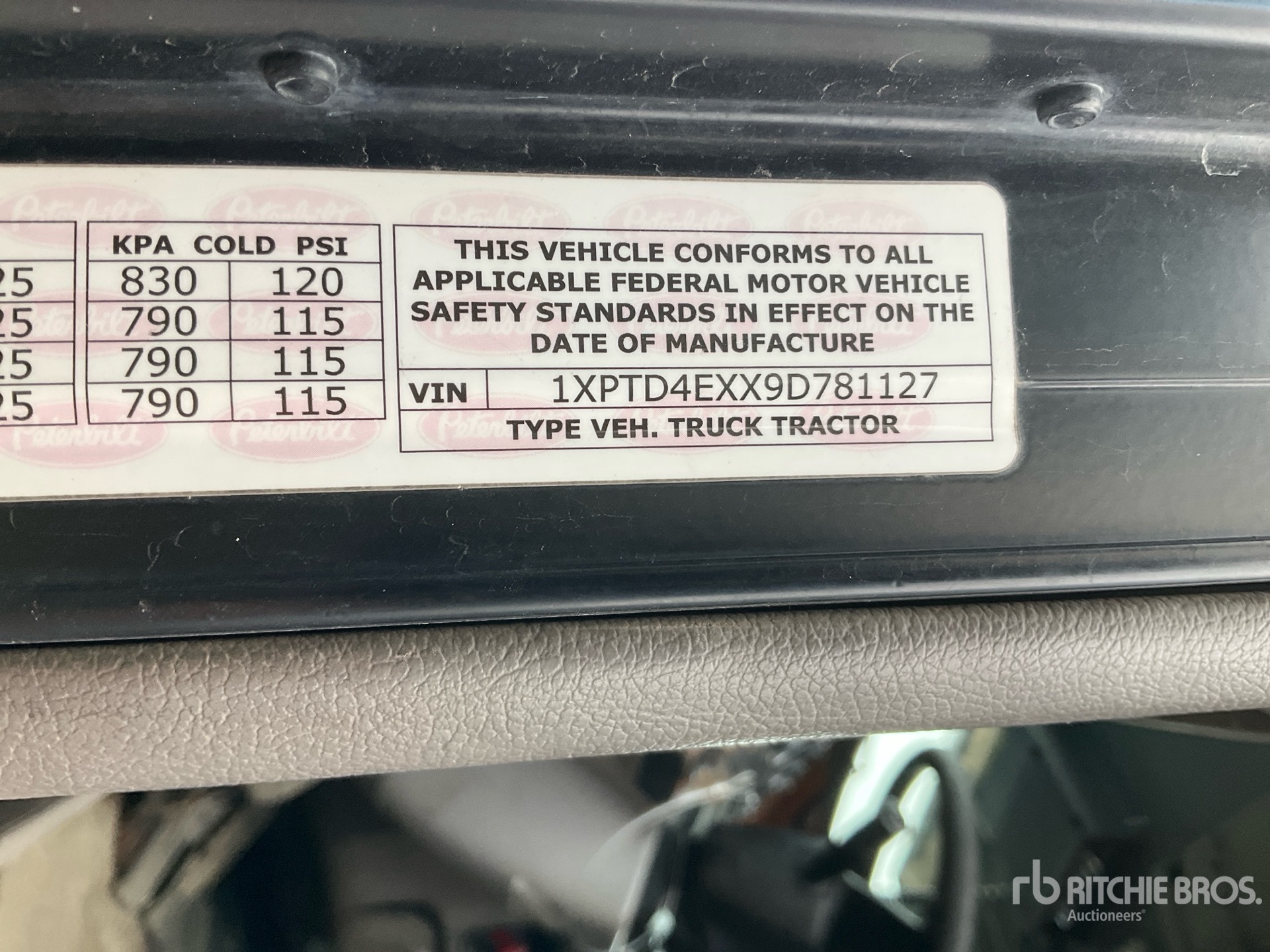 General Appearance with Numer seryjny/numer identyfikacyjny pojazdu