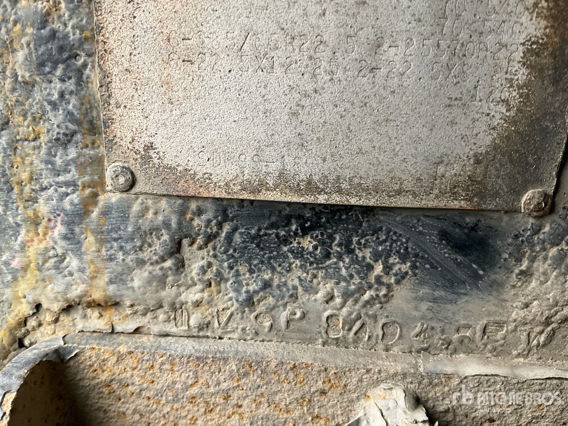 General Appearance with N.º de serie/VIN