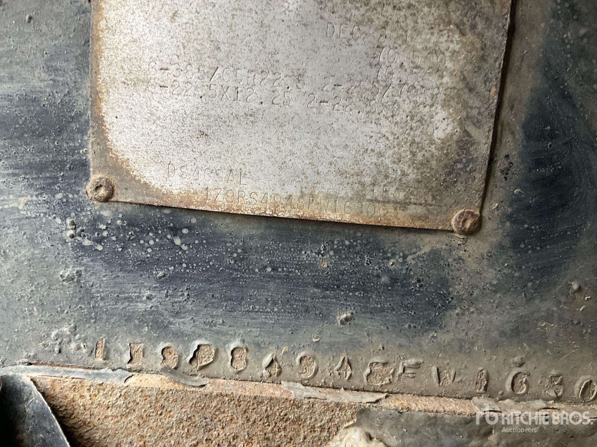 General Appearance with N.º de serie/VIN