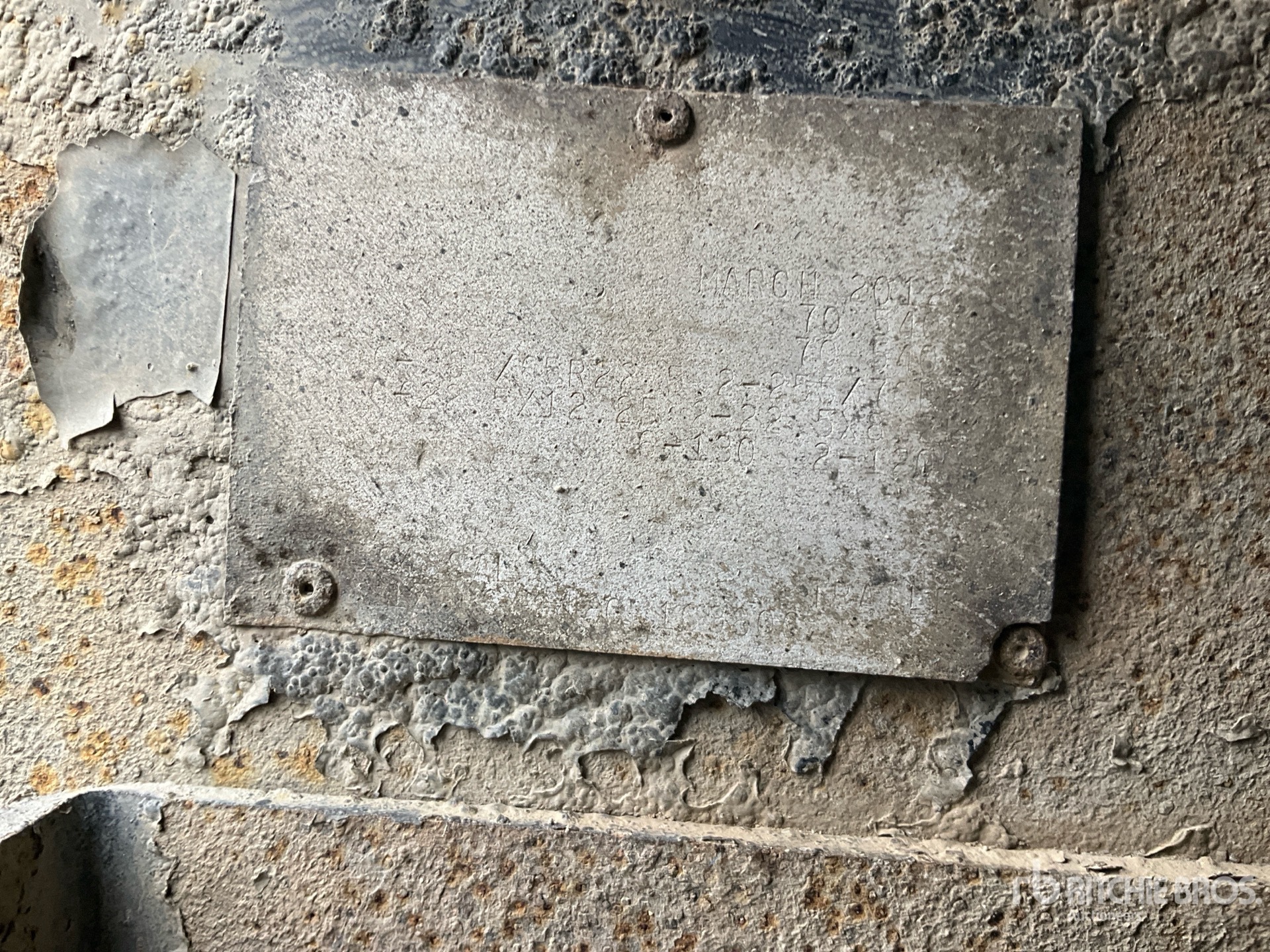 General Appearance with N.º de serie/VIN