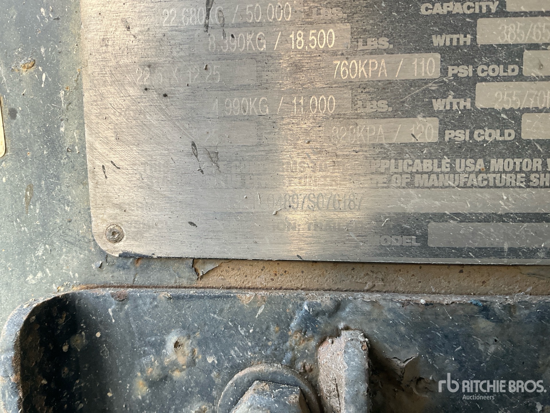 General Appearance with Numéro de série/Numéro d'identification du véhicule automobile