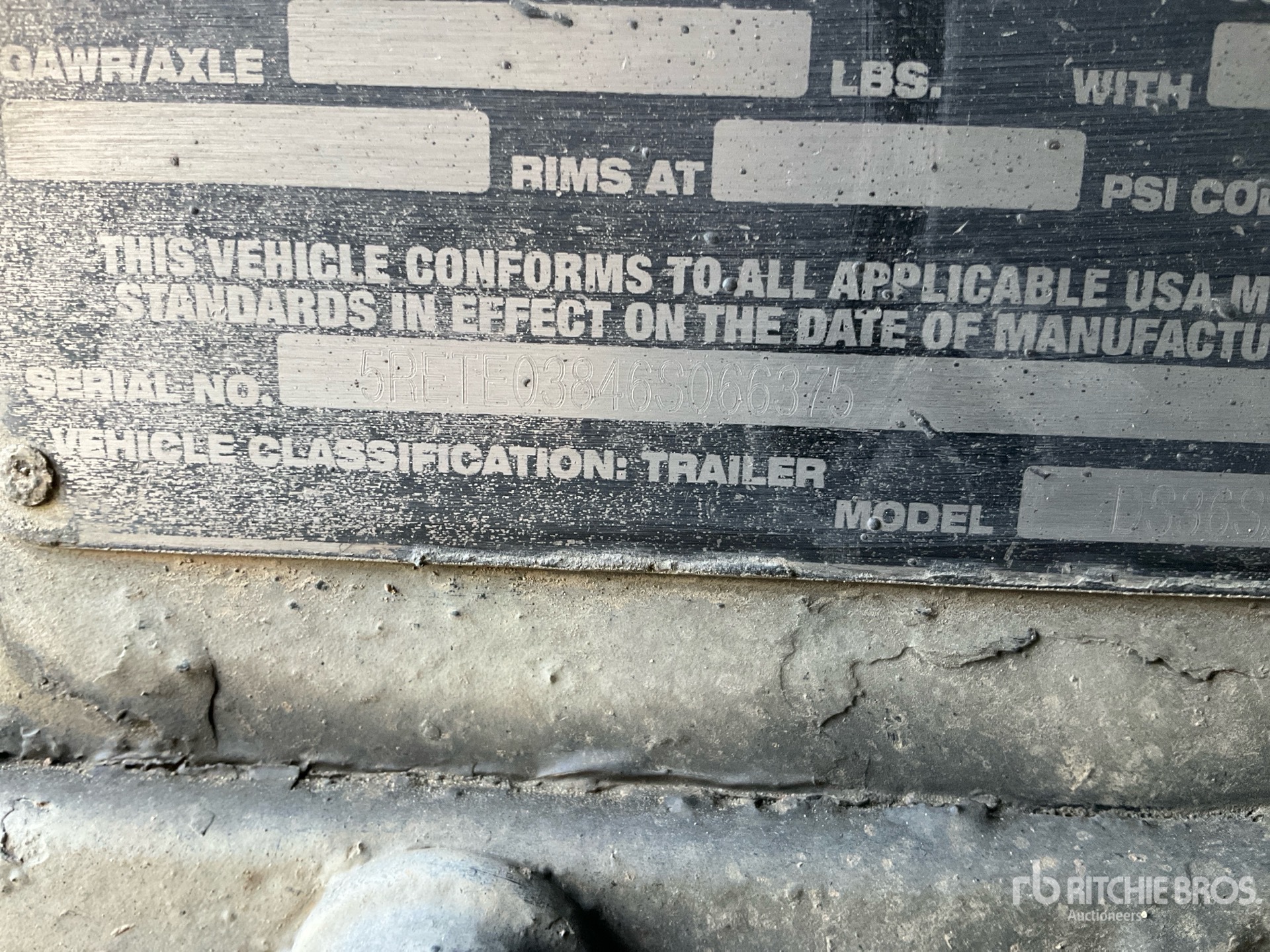 General Appearance with Numéro de série/Numéro d'identification du véhicule automobile