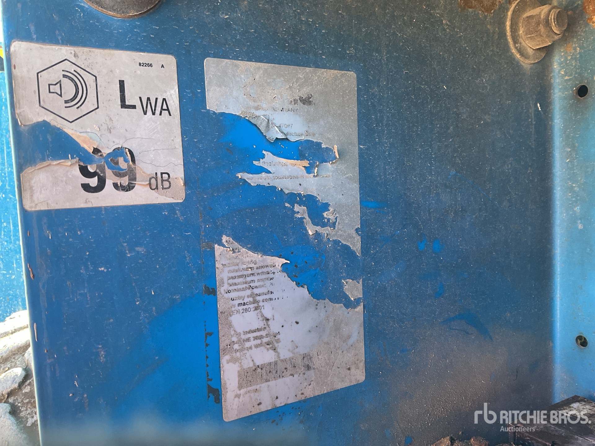 General Appearance with N.º de serie/VIN