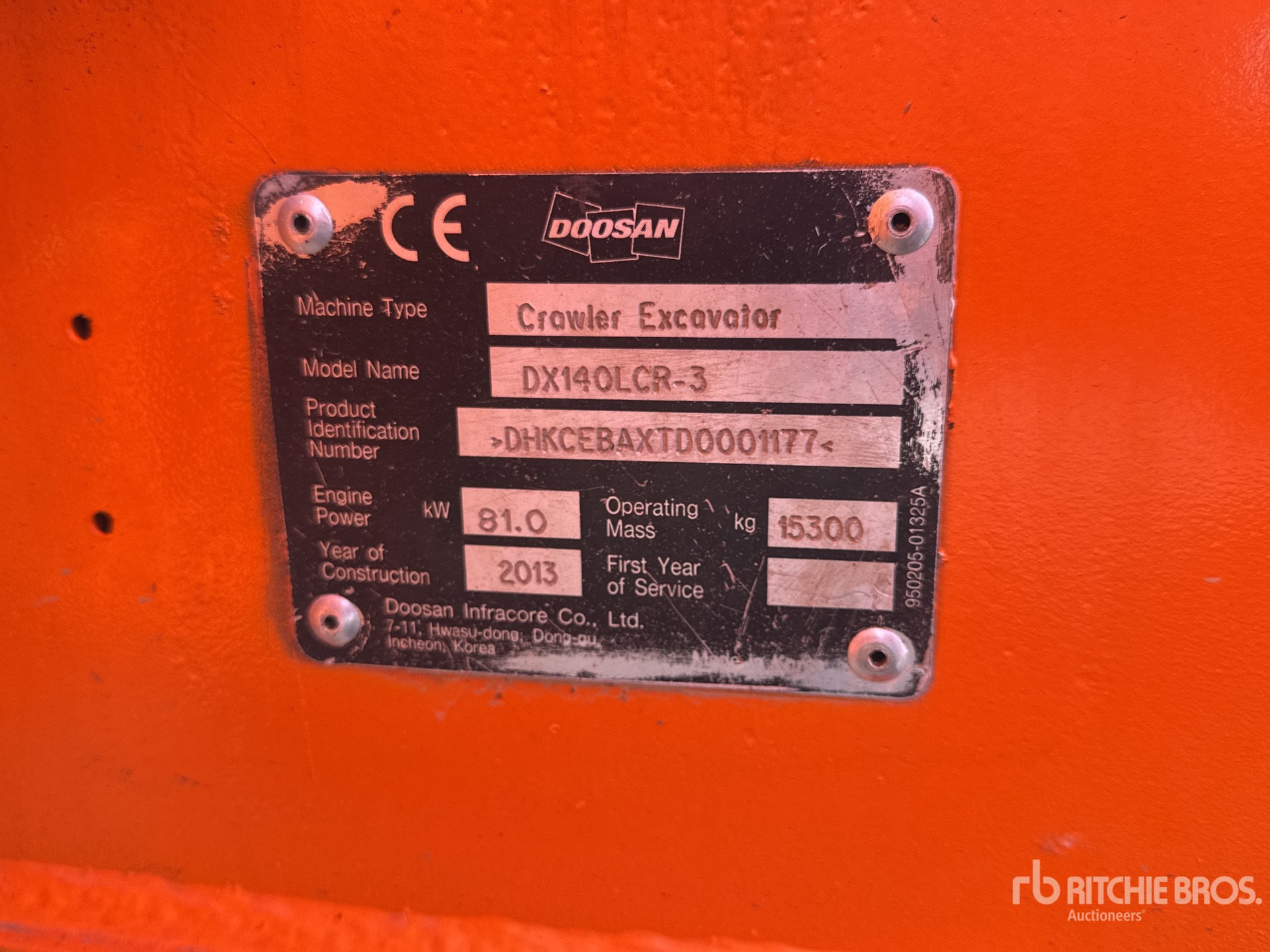 General Appearance with Seriennummer / FIN