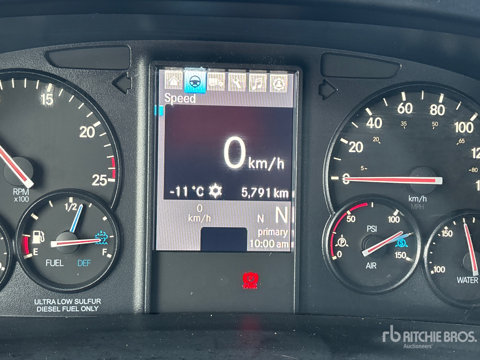 General Appearance with Hour Meter / Odometer