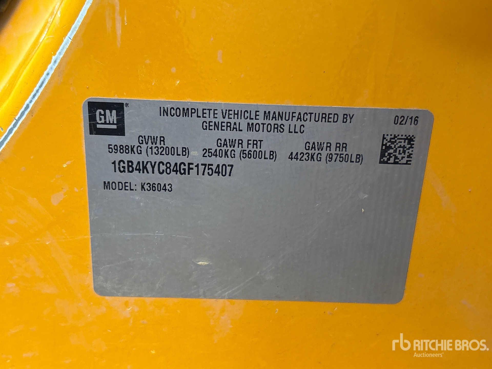 General Appearance with Numero seriale/numero d’identificazione del veicolo (VIN)