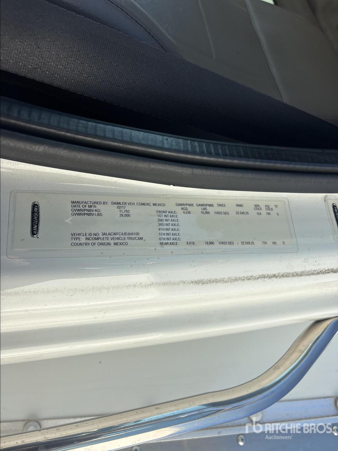 General Appearance with Seriennummer / FIN