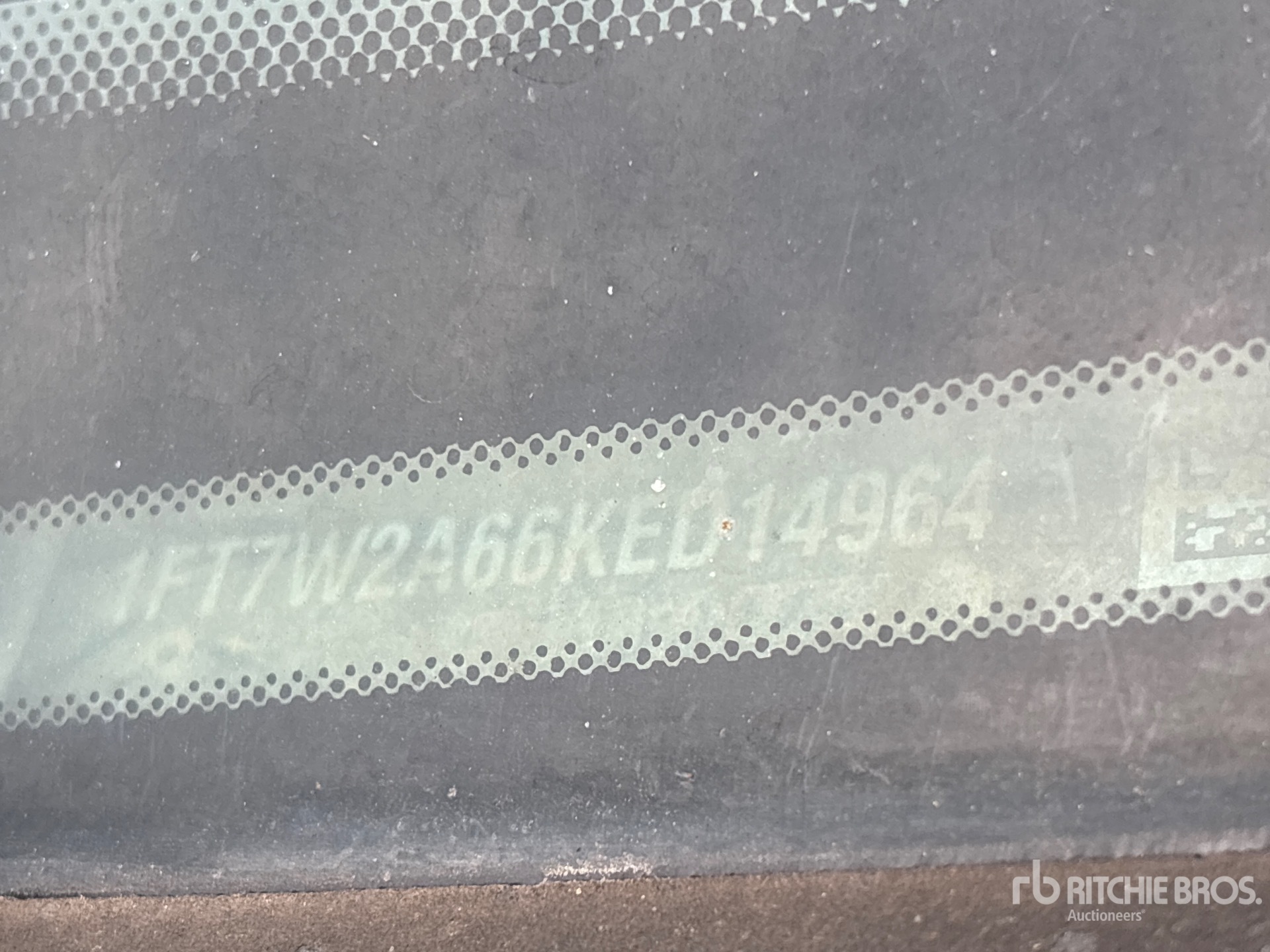 General Appearance with Second Serial Number/VIN Photo