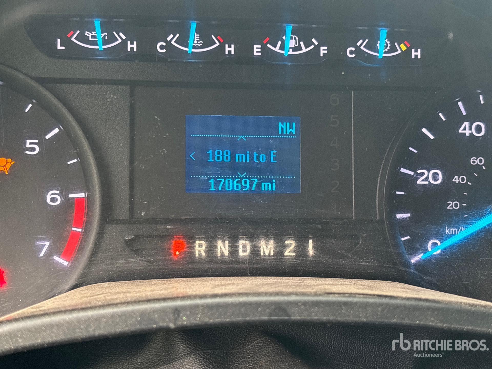 General Appearance with Hour Meter / Odometer