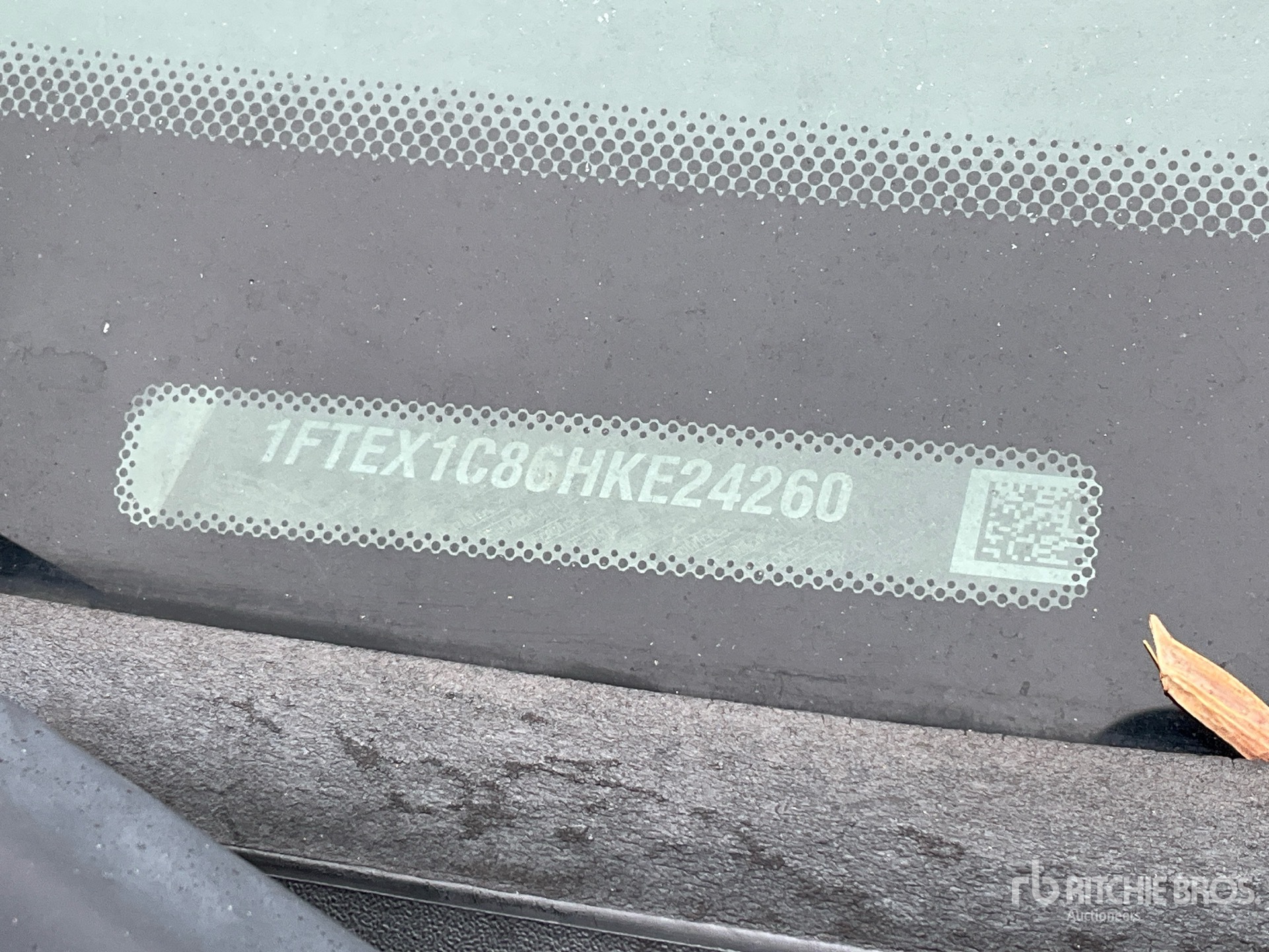 General Appearance with Second Serial Number/VIN Photo