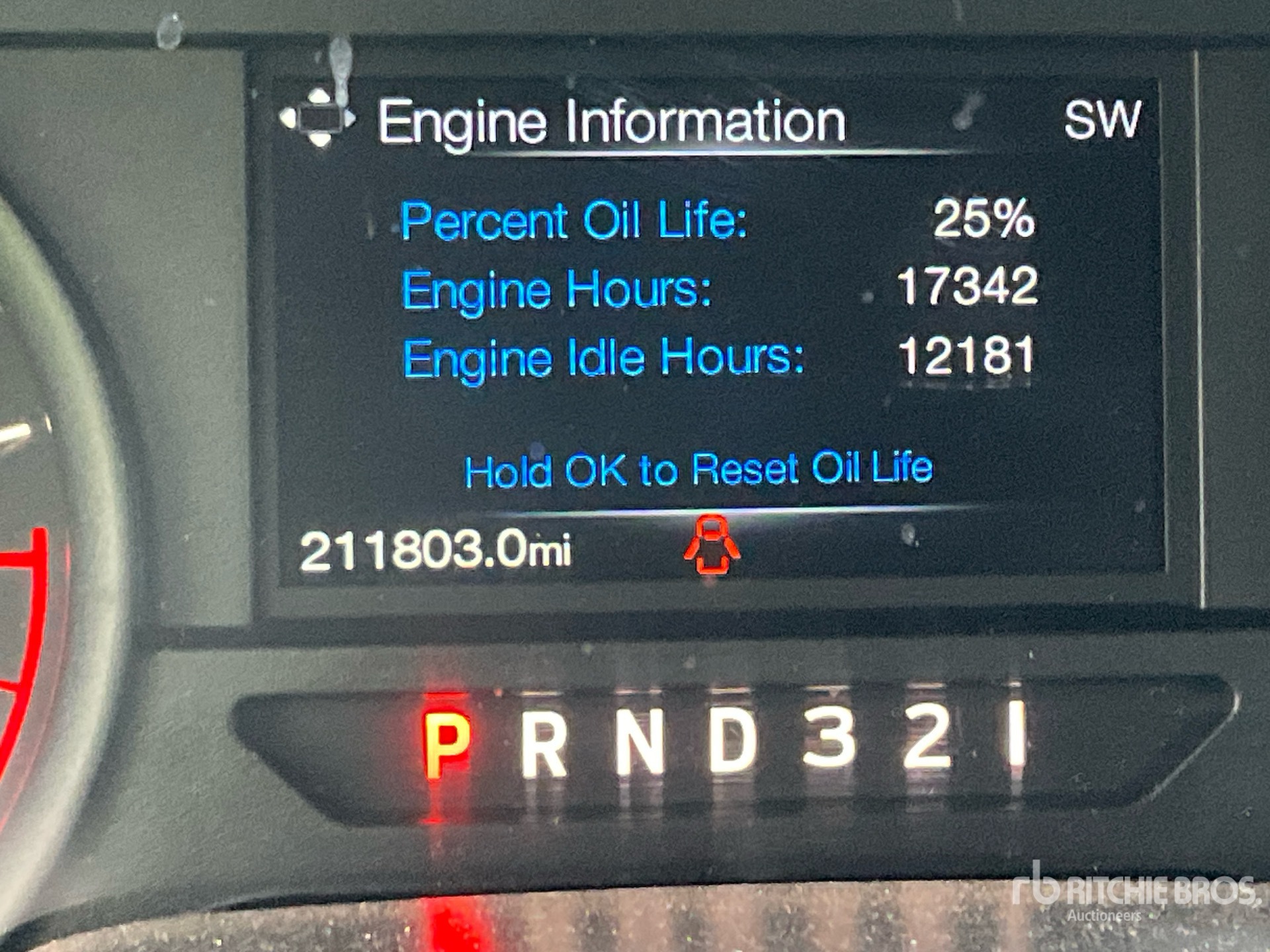 General Appearance with Hour Meter / Odometer