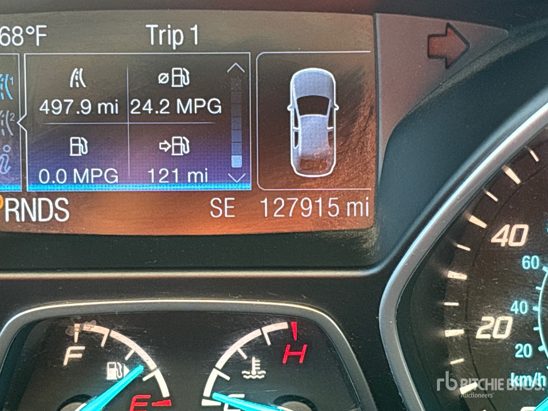 General Appearance with Hour Meter / Odometer