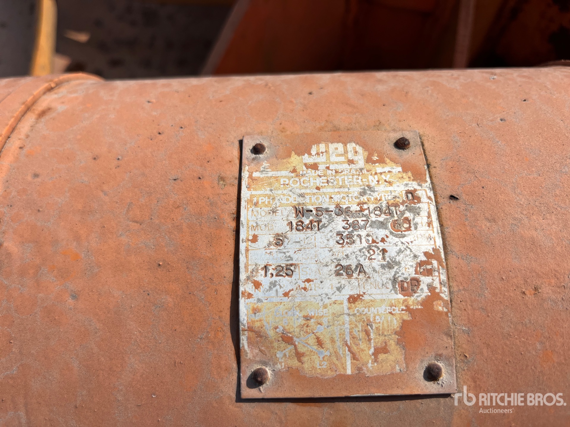 General Appearance with N.º de serie/VIN