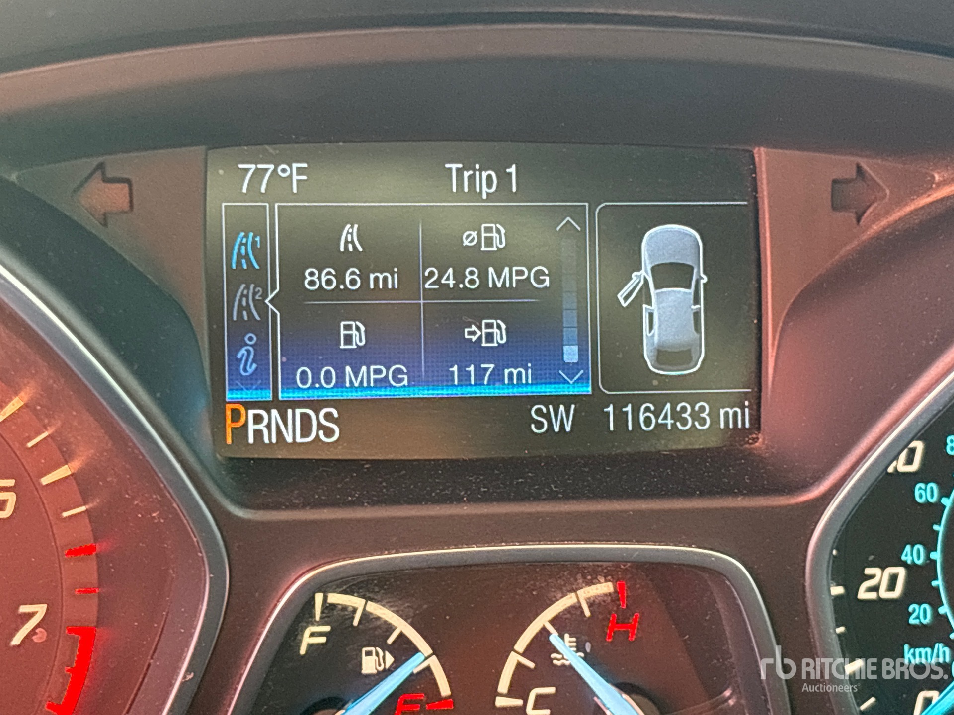 General Appearance with Hour Meter / Odometer