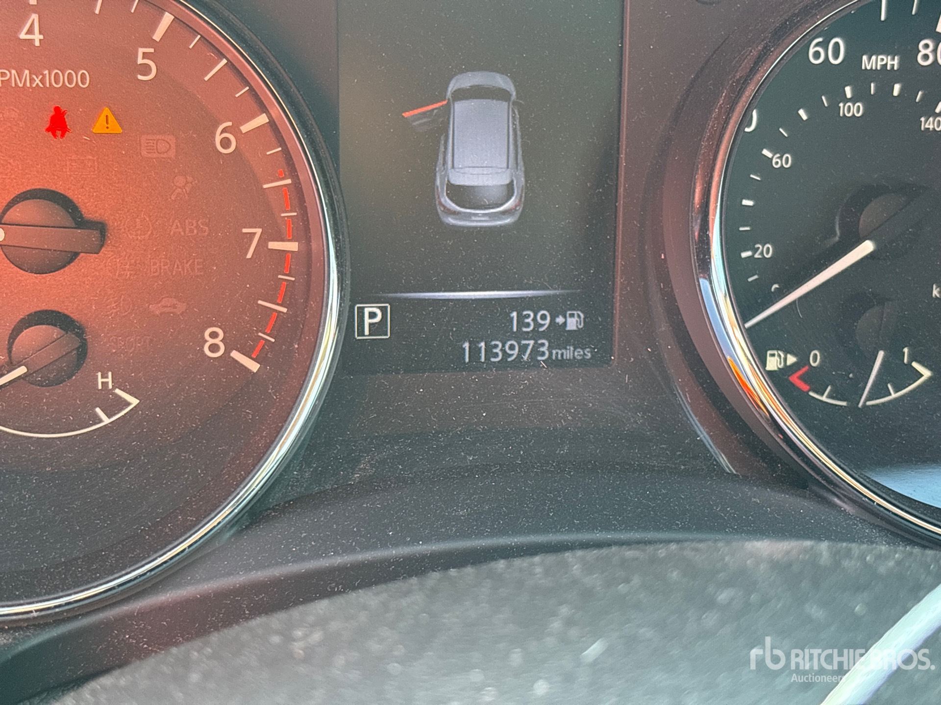 General Appearance with Hour Meter / Odometer