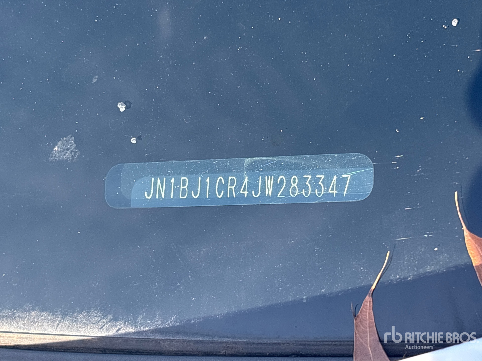 General Appearance with Second Serial Number/VIN Photo