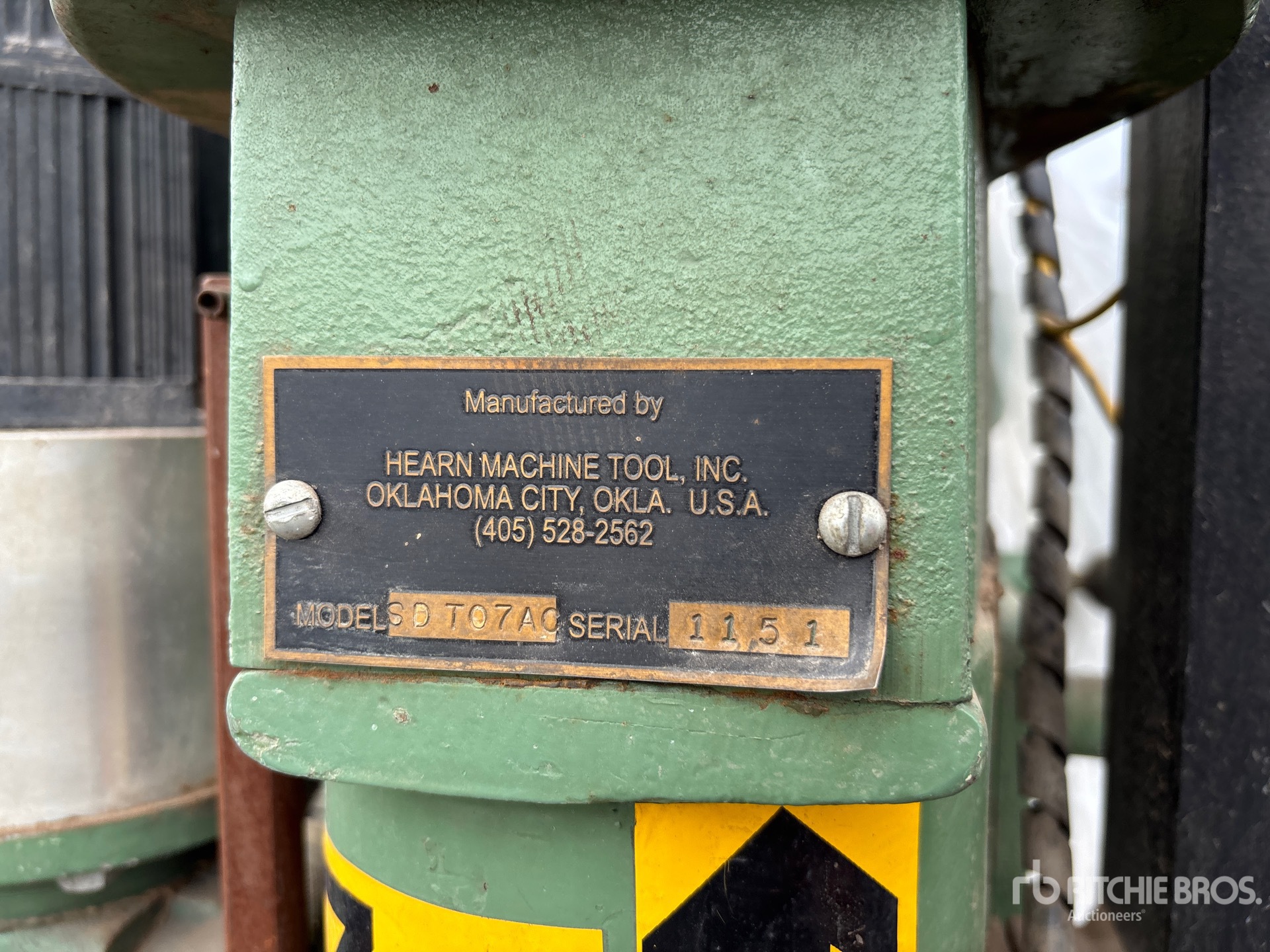 General Appearance with N.º de serie/VIN