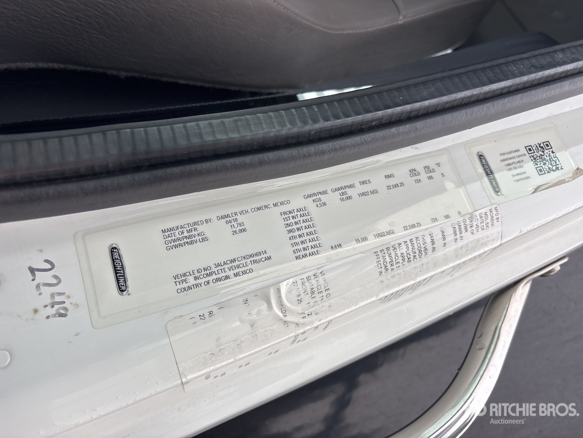 General Appearance with Seriennummer / FIN