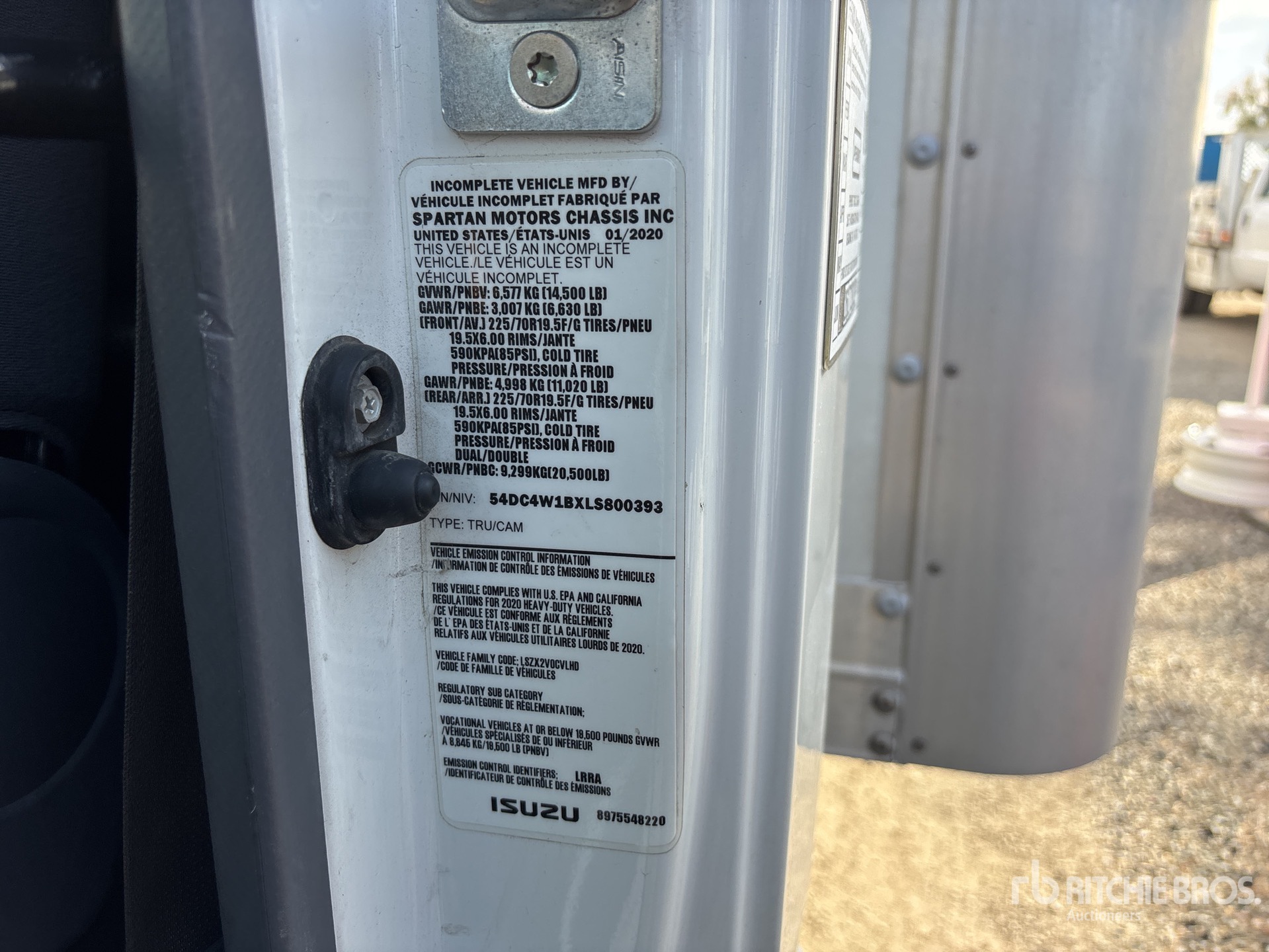 General Appearance with Seriennummer / FIN