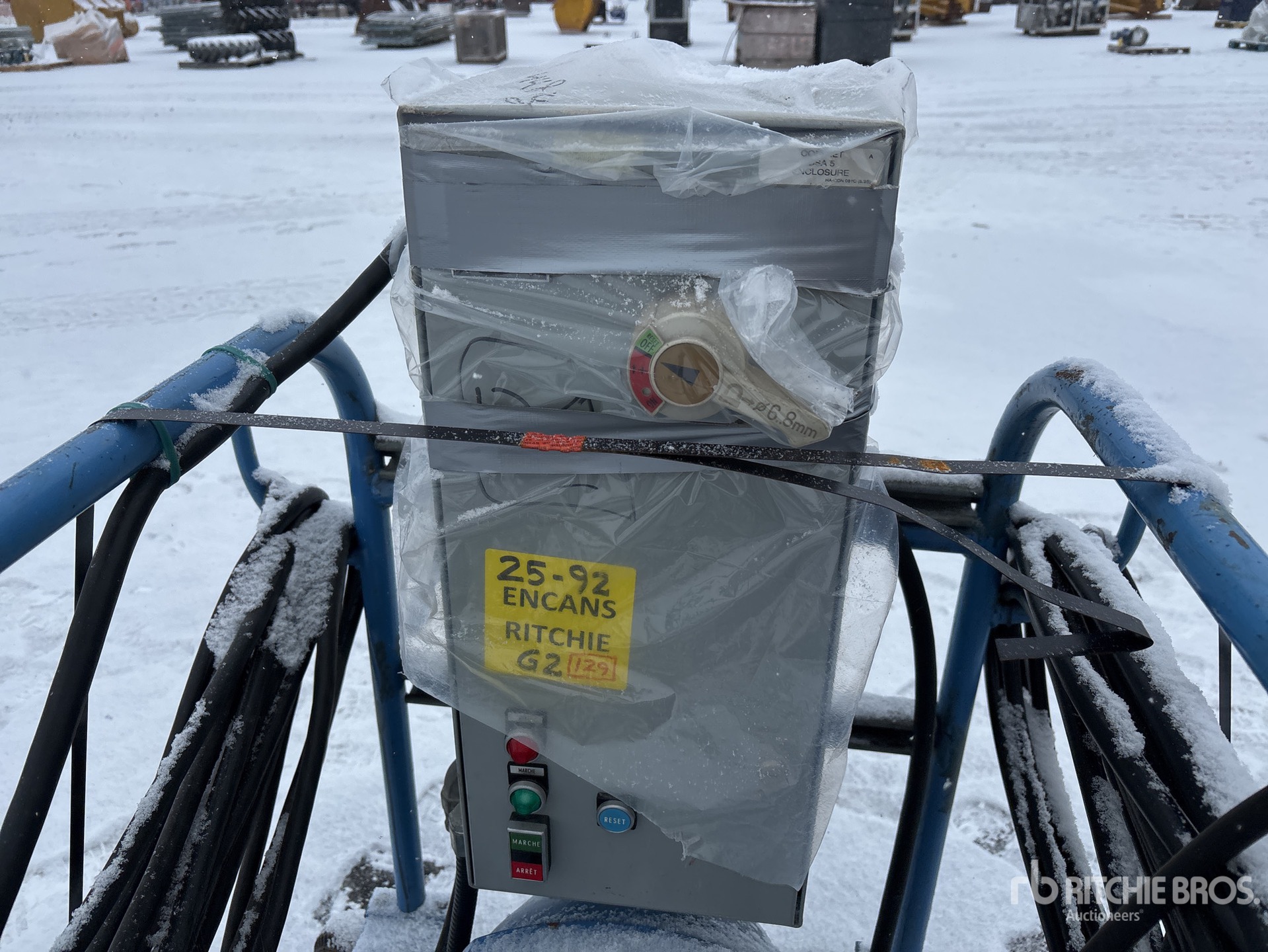 Photos du poste de contrôle with 