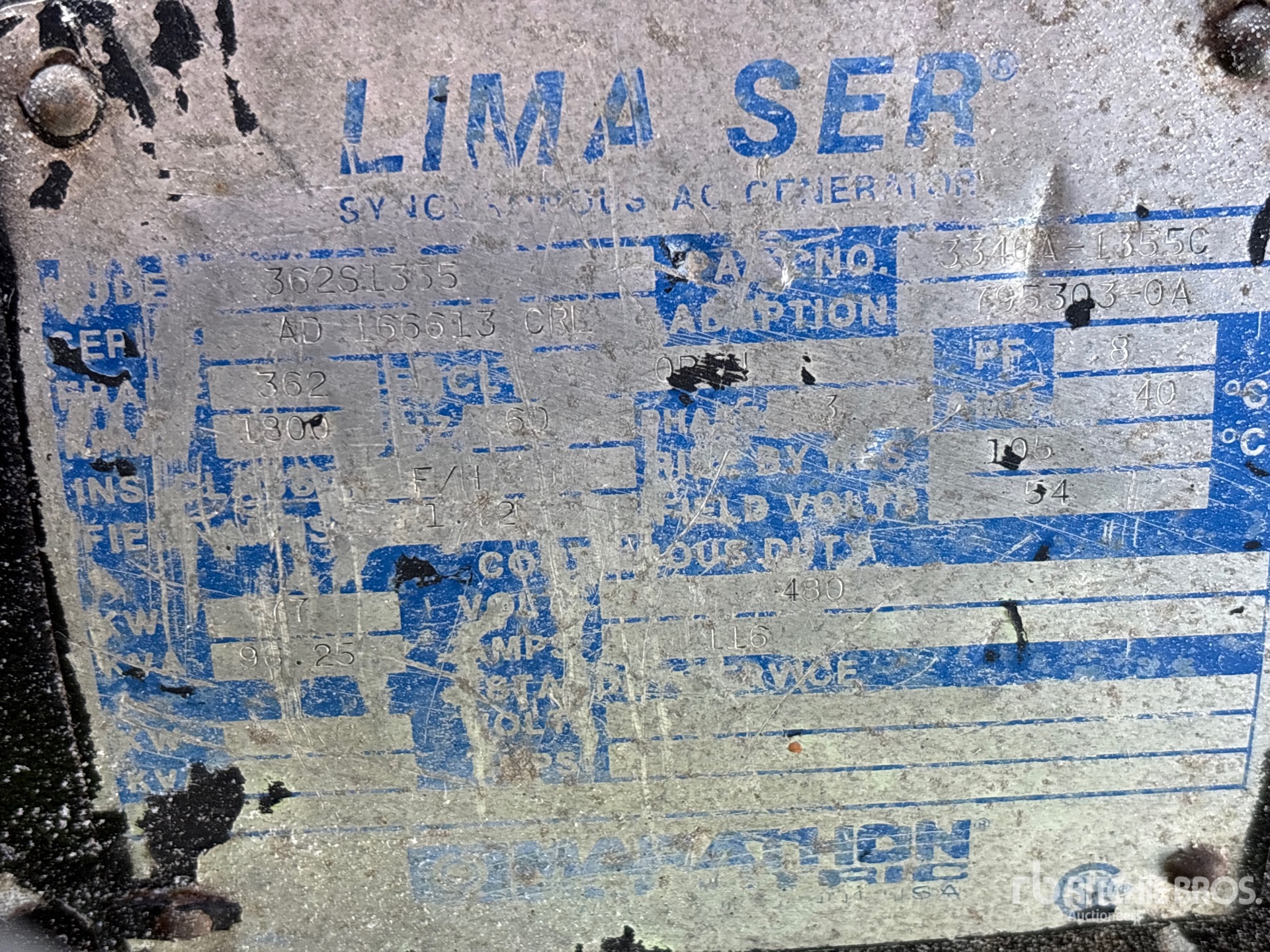 General Appearance with N.º de serie/VIN