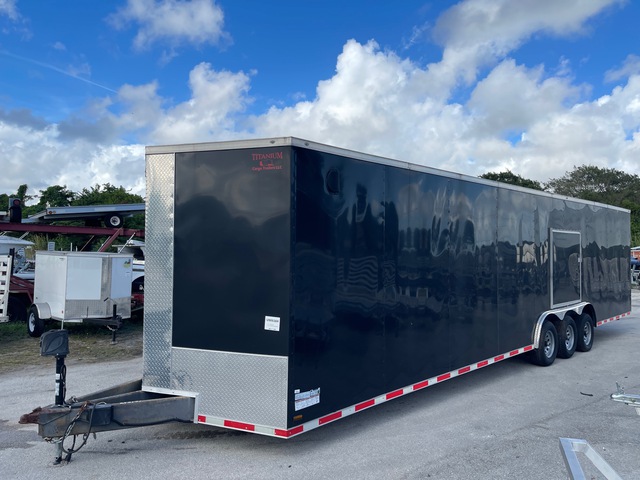 2022 Titanium Cargo 34 ft Tri/A Enclosed Trailer