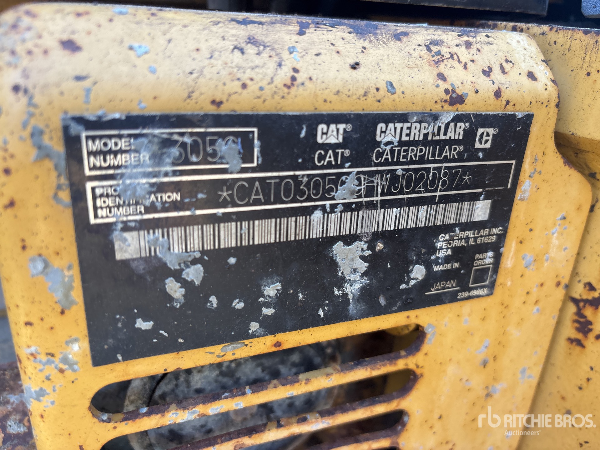 General Appearance with Numéro de série/Numéro d'identification du véhicule automobile