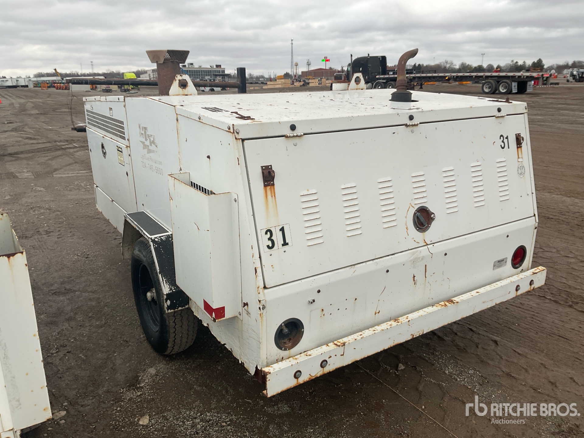 General Appearance with Picture, Left Rear Corner