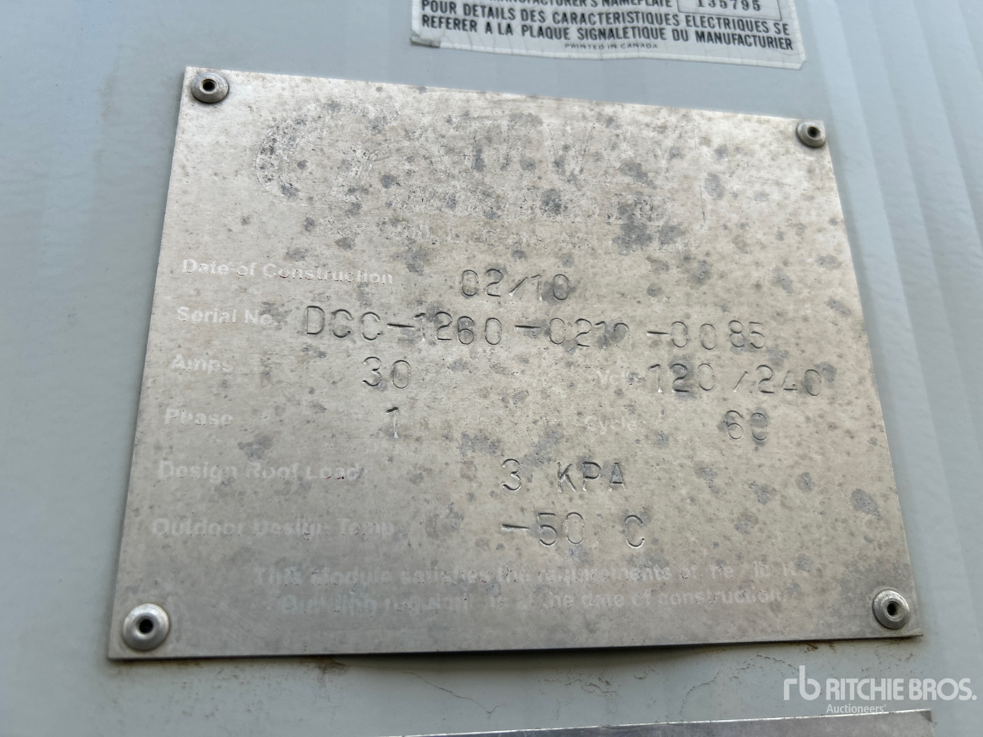 General Appearance with Numéro de série/Numéro d'identification du véhicule automobile