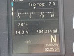 General Appearance with Hour Meter / Odometer