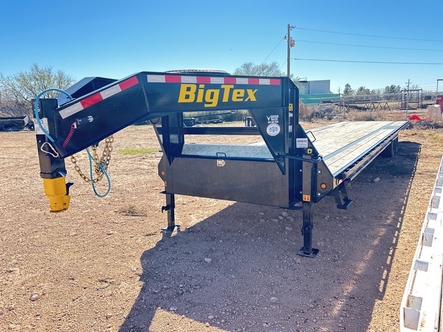 2025 Big Tex 14GN-40STA 40 ft T/A Gooseneck Flatbed Trailer