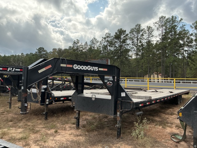 2024 Good Guys 40 ft T/A Gooseneck Flatbed Trailer