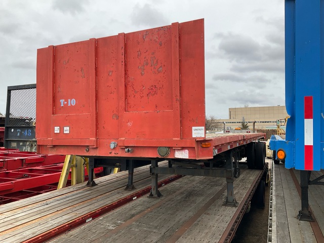 1979 Great Dane 40 ft T/A Flatbed Trailer