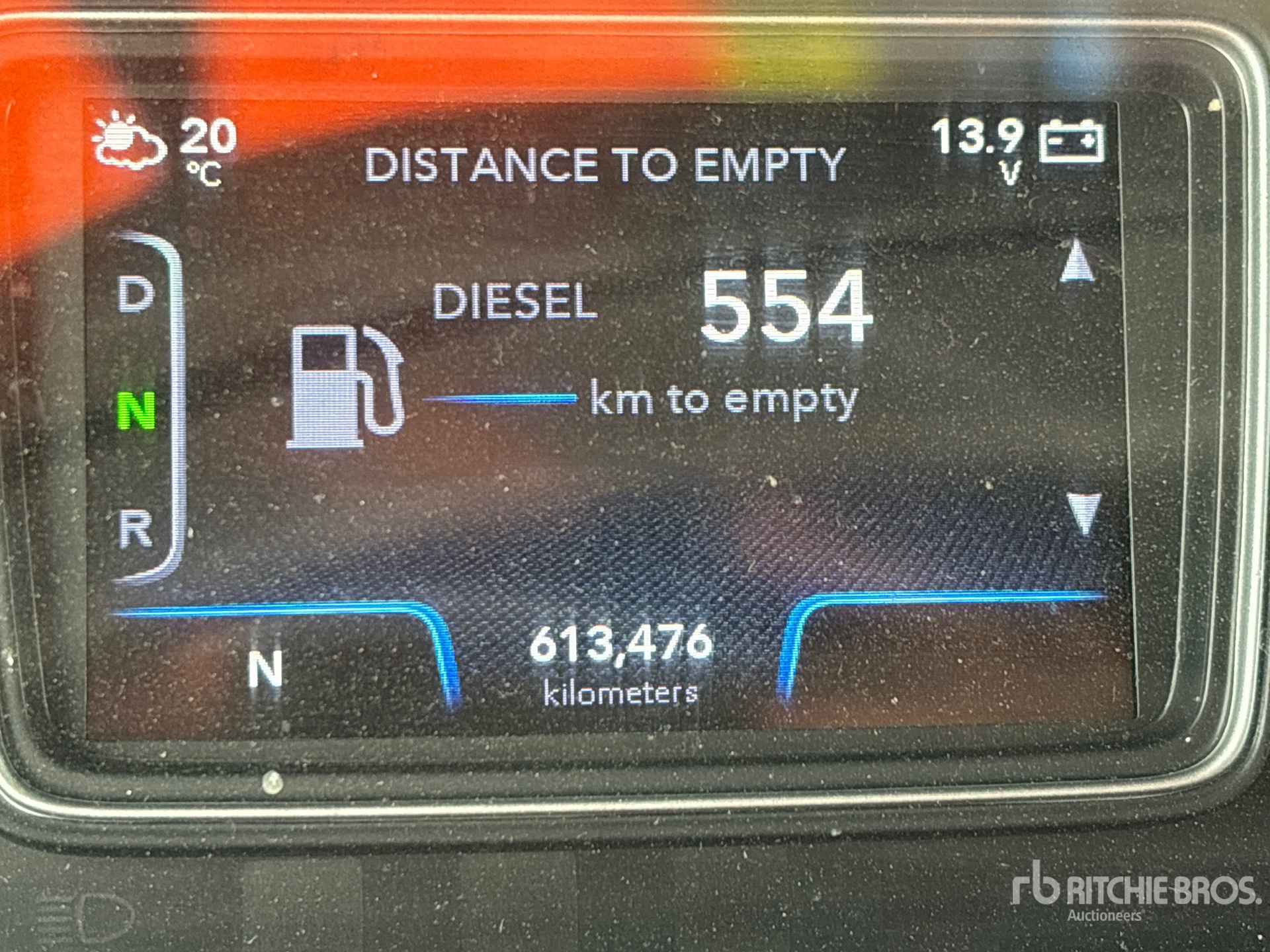 General Appearance with Hour Meter / Odometer