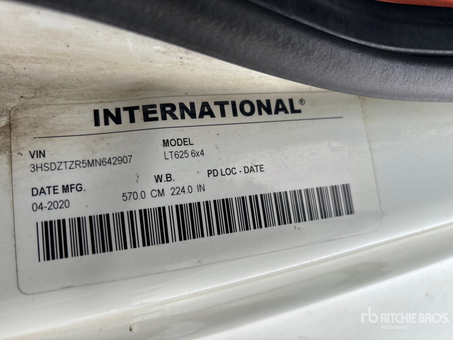 General Appearance with Second Serial Number/VIN Photo