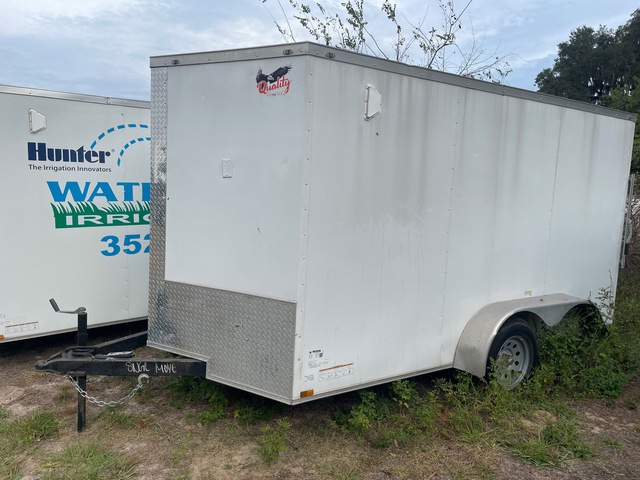 2024 Quality Cargo 12 ft T/A Enclosed Trailer