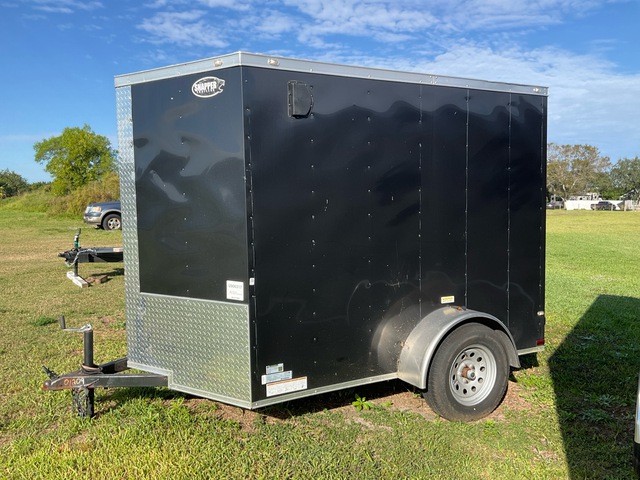 2023 DTI 8 ft S/A Enclosed Trailer