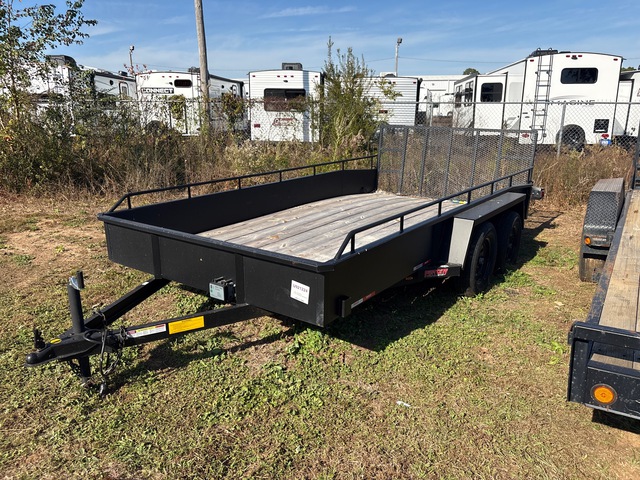2024 Port City 14 ft T/A Utility Trailer