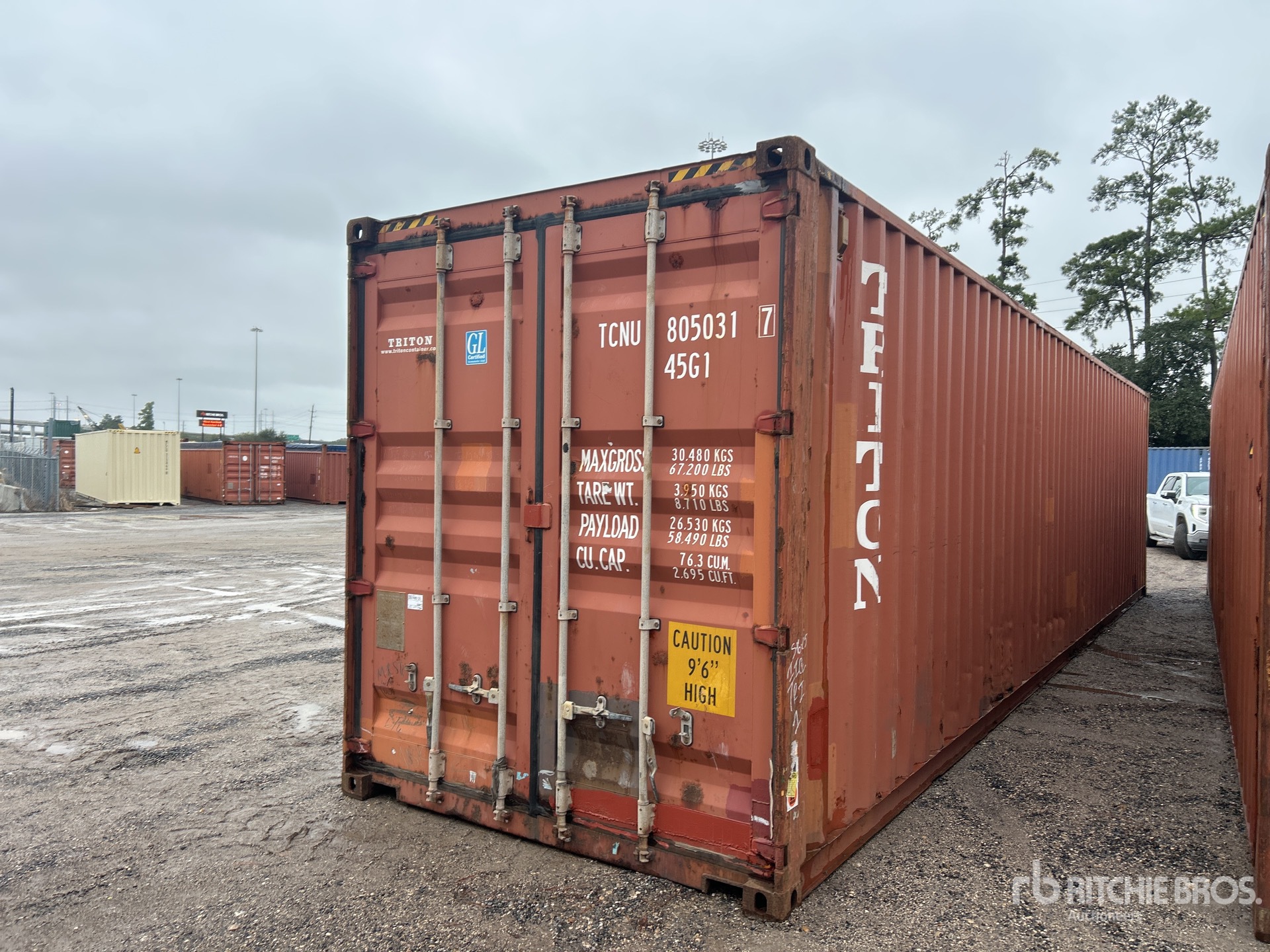 General Appearance with Picture, Right Rear Corner