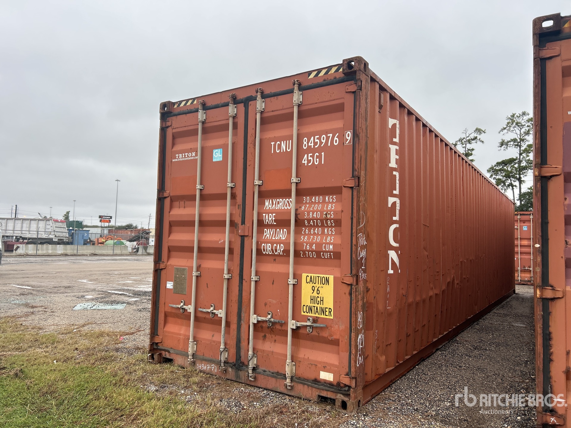 General Appearance with Picture, Right Rear Corner