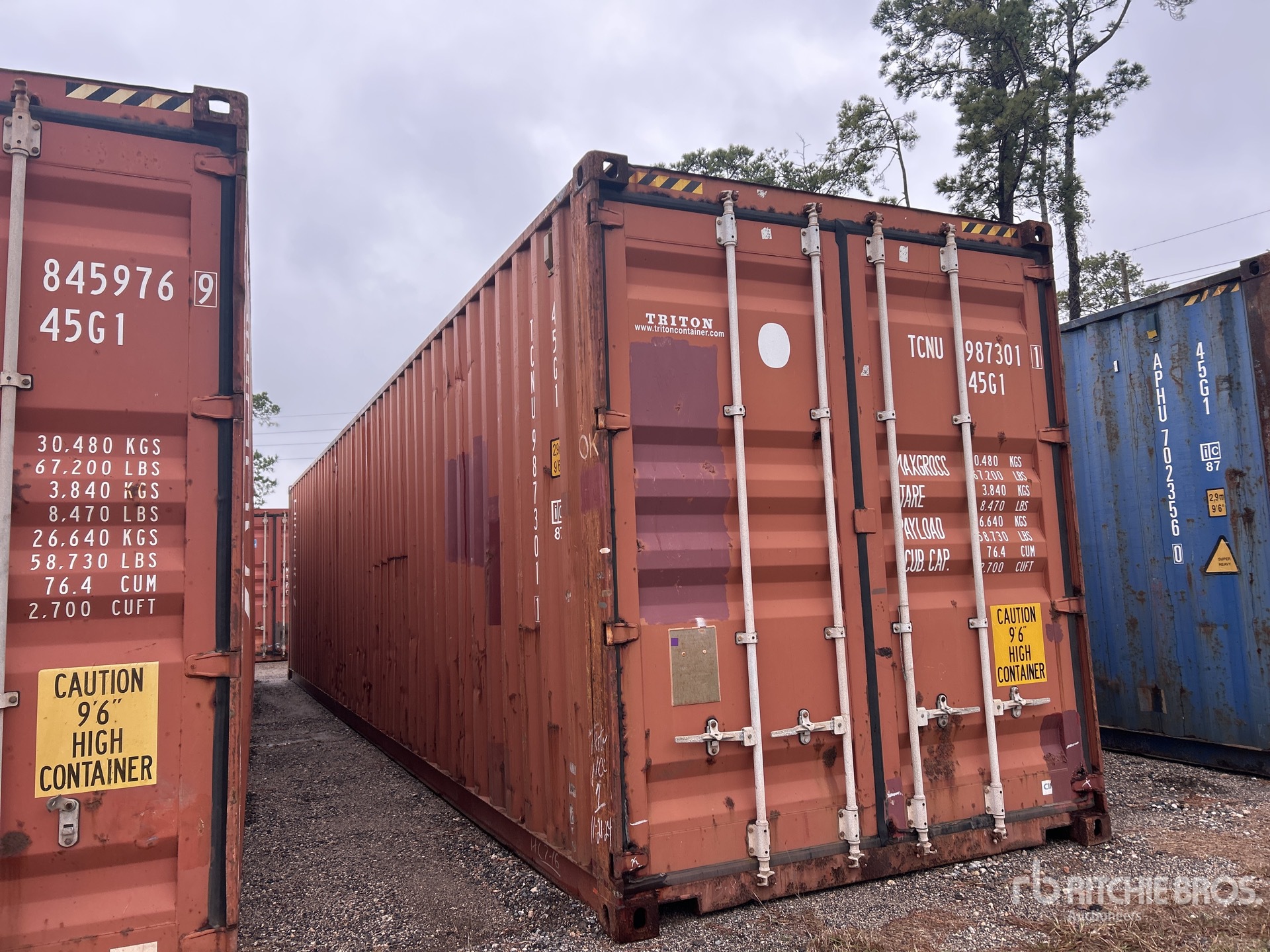 General Appearance with Picture, Left Rear Corner